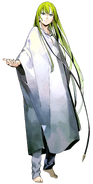 As a unique creation of the gods, Enkidu (TYPE-MOON) almost cannot be classified under such simple terms as male or female, but more so in terms of human or beast, god or demon, Enkidu's appearance and form transcend those meaningless concepts.