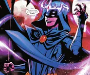 Dark Raven/Doctor Hate (DC Comics) is the demonic half of Raven's soul which was freed from her gem into an independent being.