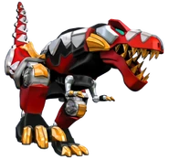 Bakuryuu Tyrannosaurus (Bakuryuu Sentai Abaranger)/Tyrannozord (Power Rangers Dino Thunder)
