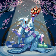 Madame Geisha (Sly Cooper), an anthropomorphic rhino.