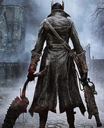 The Hunter (Bloodborne) was able to kill several Great Ones - Lovecraftian Gods worshiped by the people of Yharnam - with nothing but brute force.