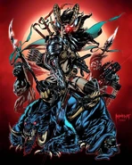 Cybernaty 1.5.jpg (705 KB) Cybernary (DC/Wildstorm Comics) combines the latest in cybernetically augmented Hunter/Killer enforcer drone tech, coupled with the sex-roid intimation faculties to lull opponents into false senses of security. Making the dual minded automata one of the deadliest biomechanical enhanciles ever designed.