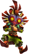 …with the Skull Kid going from a largely harmless prankster to a crazed madman who tried to destroy Termina.