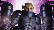 Due to living on the high gravity planet of Sontar, Sontarans (Doctor Who) possess great strength and stamina.