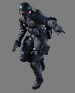 HUNK, Mr. Death (Resident Evil) Umbrella's top Security Service operator.
