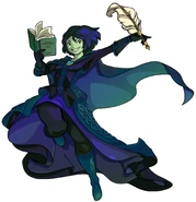 ...And his partner, Mona (Shovel Knight)