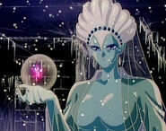 Princess Snow Kaguya (Sailor Moon S: Hearts in Ice) can create Snow Dancers from snow and Ice.