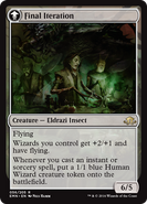 ...became an Eldrazi, a Insectoid Abomination.