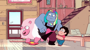 Lion (Steven Universe) has a pocket dimension inside his mane.