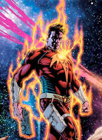 Adam Blake/Captain Comet (DC Comics) is the pinnacle of human evolution.