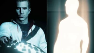 After his physical death, Desmond Miles' (Assassin's Creed) mind and consciousness lived on within the Grey, becoming a being of light known as the Reader.