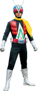 Joji Yuki (Kamen Rider Showa Era) as Riderman.