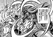 While a heavily oriented combatant, Kou Yoku (Kingdom) is also exceptionally fast, keeping up the likes of Tou as he exchanged multiple strikes and attacks with the Qin Great General during their first duel.