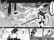 Esdeath (Akame Ga Kill!) is a sadistic woman who enjoys breaking her victims physically and mentally, rendering a heroic warrior into a slobbering dog-like state.