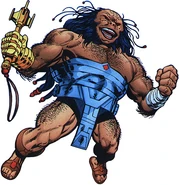 Titus (DC Comics) is an alien being of immense power who came to Earth in an attempt to challenge and kill its Gods, something he claimed to have done on numerous other worlds.