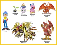 03sora.png (150 KB) Biyomon's (Digimon Adventure) Digievolution lineup.