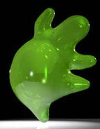 Flubber's (Flubber) bouncing is so powerful, he can knock down a grown man.