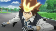 Tsunayoshi Sawada (Katekyo Hitman Reborn!) can manipulate fires via his X-Gloves and Hyper Dying Will Mode...