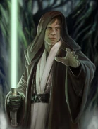 Lukevs2.jpg (139 KB) Luke Skywalker (Star Wars Legends) eventually learned to give in to the Force, and found that time seemed to slow down considerably, allowing him to fight with dramatically enhanced reflexes.