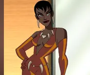 Vixen (Justice League Unlimited/DC Animated Universe/DCAU) can mimic the abilities and traits of any animal she chooses with her mystical amulet, such as...