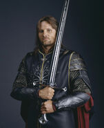 Aragorn Elessar II (Tolkien's Legendarium) unlike his ancestor Isildur is incorruptible and refused to take the Ring even when given the chance.