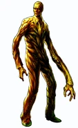 Mimicry Marcus (Resident Evil Zero) is a hive-minded swarm of T-virus infected leeches.