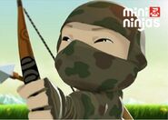 Shun (Mini Ninjas) is one of the six playable ninjas in Mini Ninjas, his weapon of choice is a bow. He is the second ninja needed to be saved, after Suzume.