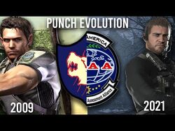 Chris Redfield PUNCH Evolution (2009-2021)-2