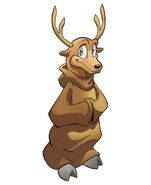 Friar Buck (Archie's Sonic the Hedgehog), a mobian deer.