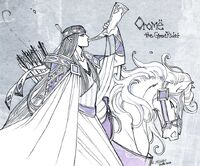 ...Oromë, the Great Rider of Valar only rivalled by Tulkas, Manwë and Melkor...