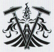 Being blessed by the Goddess of Smithing, the Hephaestus Familia (DanMachi) has supernatural fortitude in craftsmanship and blacksmithing, which enables them to become the finest blacksmiths in the world.