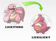 Lickytung and Lickilicky