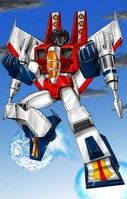 Starscream.jpg (42 KB) Starscream (Transformers G1) possesses an immortal Spark, soul energy; meaning even if his physical vessel is destroyed, he will live on.