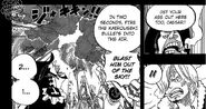 Capone Bege (One Piece) is a master of bluffing...