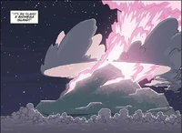 Biomega Island.jpg (111 KB) Biomega Island (IDW Publishing) is a gigantic self-aware orgamech mass capable of controlling its own habitual faculties.