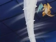 Dragonite Twister.png (168 KB) Dragonite (Pokémon) flapping up a twister.