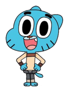 Gumball Watterson (The Amazing World of Gumball) has complete mastery over his body through what he calls "the power of the mind over the goofball."