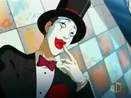 Jazz Hands (Totally Spies) invented an accordion that turns people into mimes, rendering them completely mute.