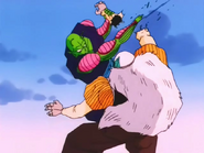 Piccolo's (Dragon Ball) bare hands are sharp enough to sever Dr. Gero's steel arm...