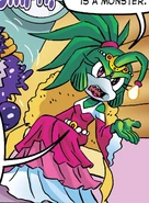 Queen Angelica (Archie's Sonic the Hedgehog), a Mobian anglerfish.