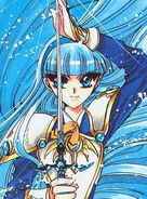 Umi Ryuuzaki (Magic Knight Rayearth), theMagic Knight of the element of water.