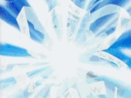 Undine (Marchen Awakens Romance) traps Emokis in a bubble, causing her to suffocate.
