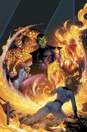 Super-Skrull (Marvel Comics) can manipulate fire better than the Human Torch.