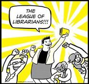 With their books, The League of Librarians (Lunch Lady Series) can summon characters from all different kinds of Literature including The Black Stallion, The Call of the Wild, The Ant and the Grasshopper, and...