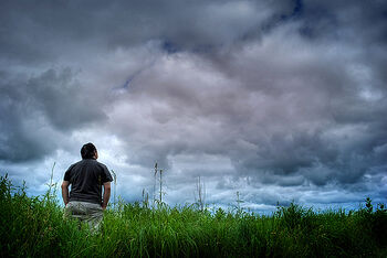 Looking-to-clouds