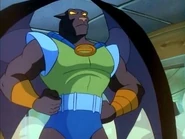 Derek Maza/Talon's (Gargoyles) previous work as a pilot left him in the perfect position to master his winged Mutate form, learning unsupported flight with ease.