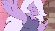 Amethyst (Steven Universe) produces a whip using her gem should she ever need it.