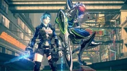 Legions (Astral Chain) are chimeras weaponized by Neuron and tethered to human controllers.