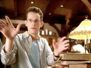 Dylan Piper (Return to Halloweentown) uses magic to read rapidly.