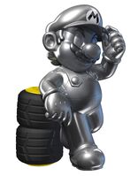 Metal Mario (Super Mario Bros) is metallically durable enough to endure any kind of attack